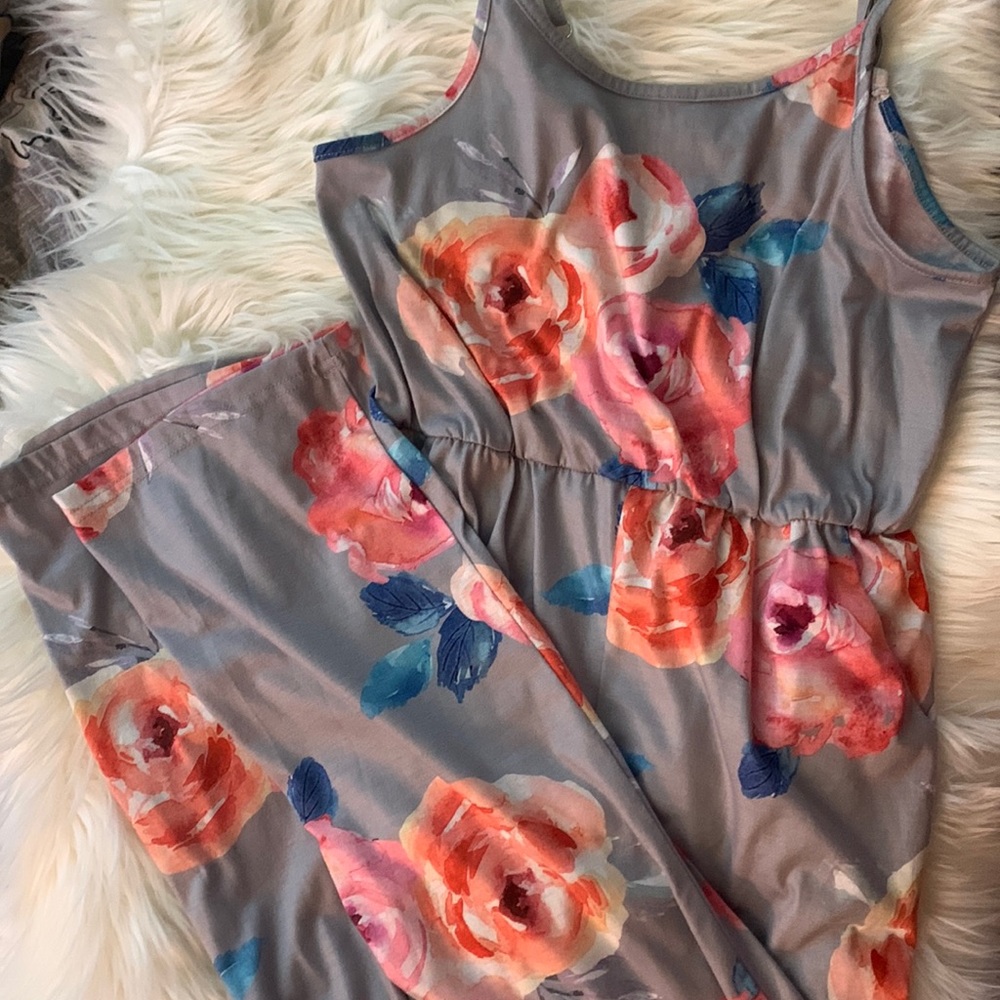 Floral Jumpsuit